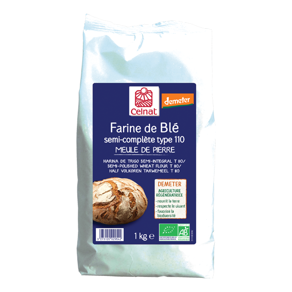 Farine de Seigle T130 Bio - Celnat - La Fourche